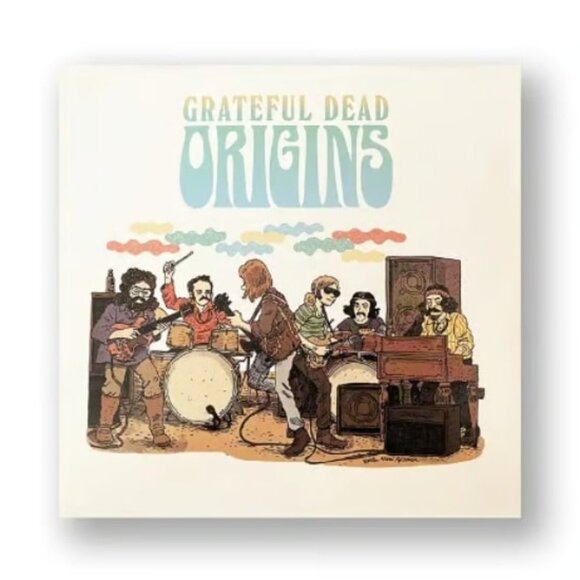 Grateful Dead Origins (Deluxe Edition) ~ Oversize Hardcover Graphic Novel + LP - Picture 3 of 6